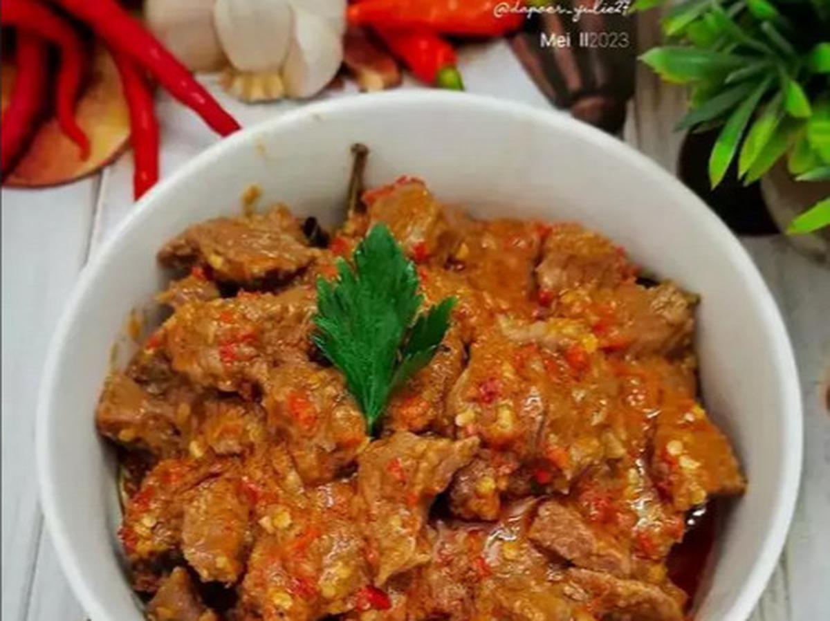 1. Resep Oseng Mercon Sapi Daging<br>