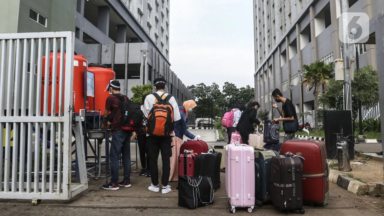 FOTO: Wisma Atlet Siapkan Tower Baru untuk Isolasi Pasien OTG COVID-19