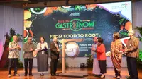 Menteri Pariwisata Arief Yahya baru saja membuka acara Dialog Gastronomi Nasional ke-2 dan Promosi Kuliner Wakatobi yang digelar di Balairung Soesilo Soedarman, Gedung Sapta Pesona, Rabu (29/3/2017). Foto: Kementerian Pariwisata.