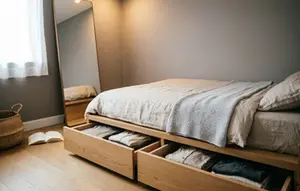 7 Cara Menambah Ruang Penyimpanan di Kamar yang Jarang Terpikirkan, Ternyata Bisa Hemat Tempat
