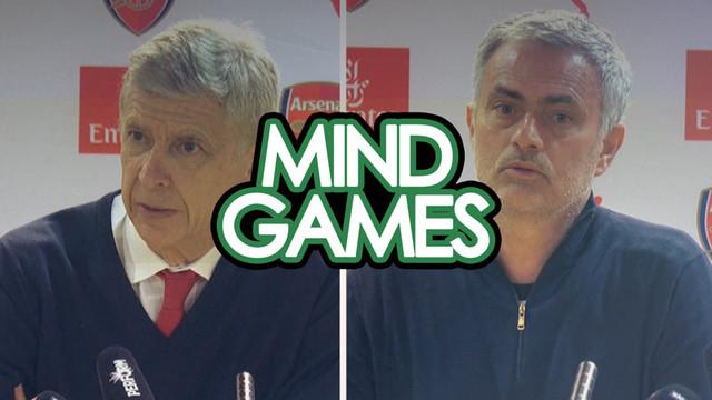 Berita video Mind Games kali ini yang menghadirkan komentar Arsene Wenger dan Jose Mourinho setelah kemenangan Arsenal atas Manchester United 2-0 dalam lanjutan Liga Inggris. Kemenangan tersebut juga menghentikan rekor The Red Devils yang belum terka...