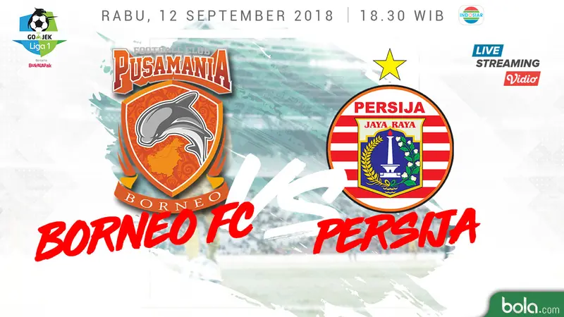 Pusamania Borneo FC Vs Persija Jakarta