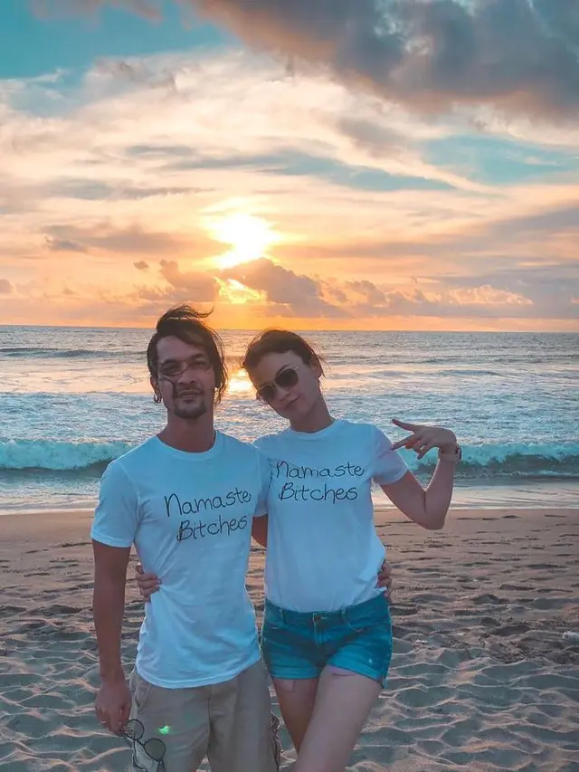 [Fimela] Kimberly Ryder dan Edward  Akbar