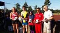 Praka Yusri sukses menjadi The Best Runner dan Best Swimmer pada kejuaraan Modern Pentathlon di Dutch Open de Coubertin (Istimewa)