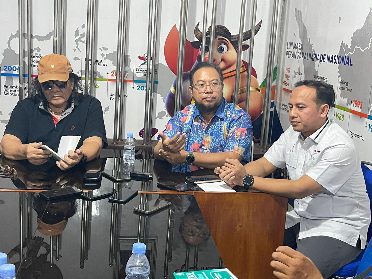 Pengurus NPC Indonesia respons soal atlet tuli galang dana. (merdeka.com/arie sunaryo).