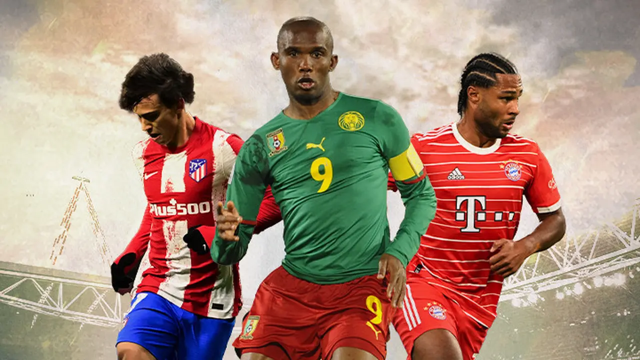 Ilustrasi - Serge Gnabry, Samuel Eto'o, Joao Felix