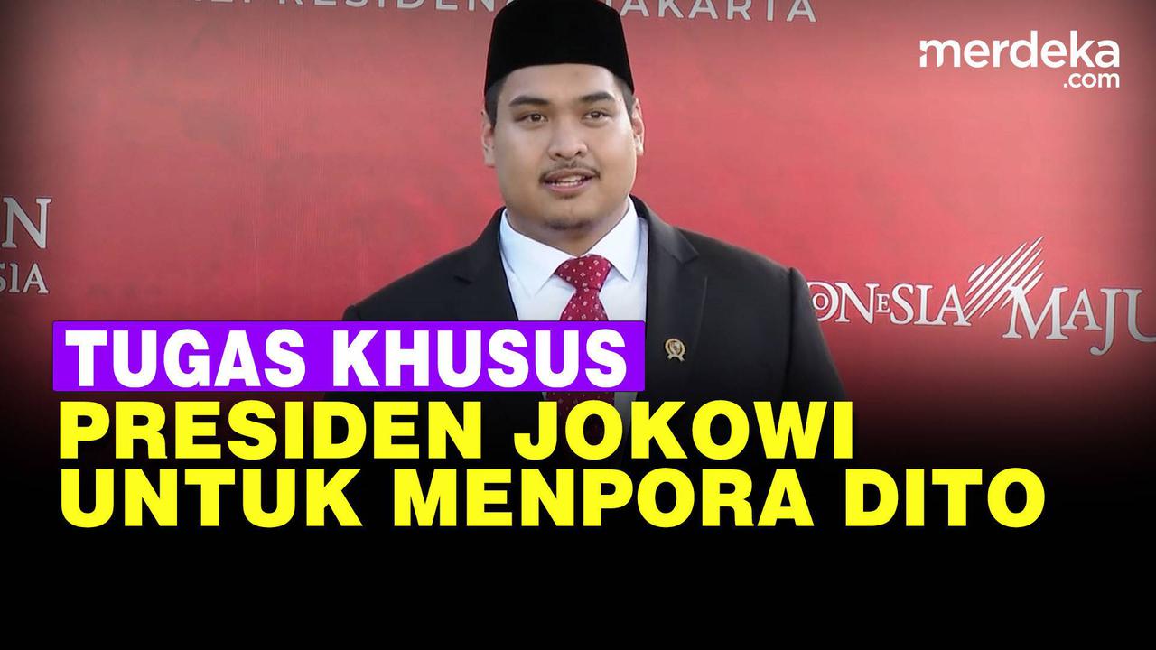 VIDEO: Menpora Dito Dapat Tugas Spesial dari Jokowi, Pilih Mundur dari Klub Raffi