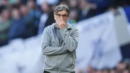 Matchday ke-31 menjadi pertandingan penentuan bagi The Saints untuk bertahan di Premier League. Akan tetapi nasib buruk menimpa skuad asuhan Ivan Juric. (Bradley Collyer/PA via AP)