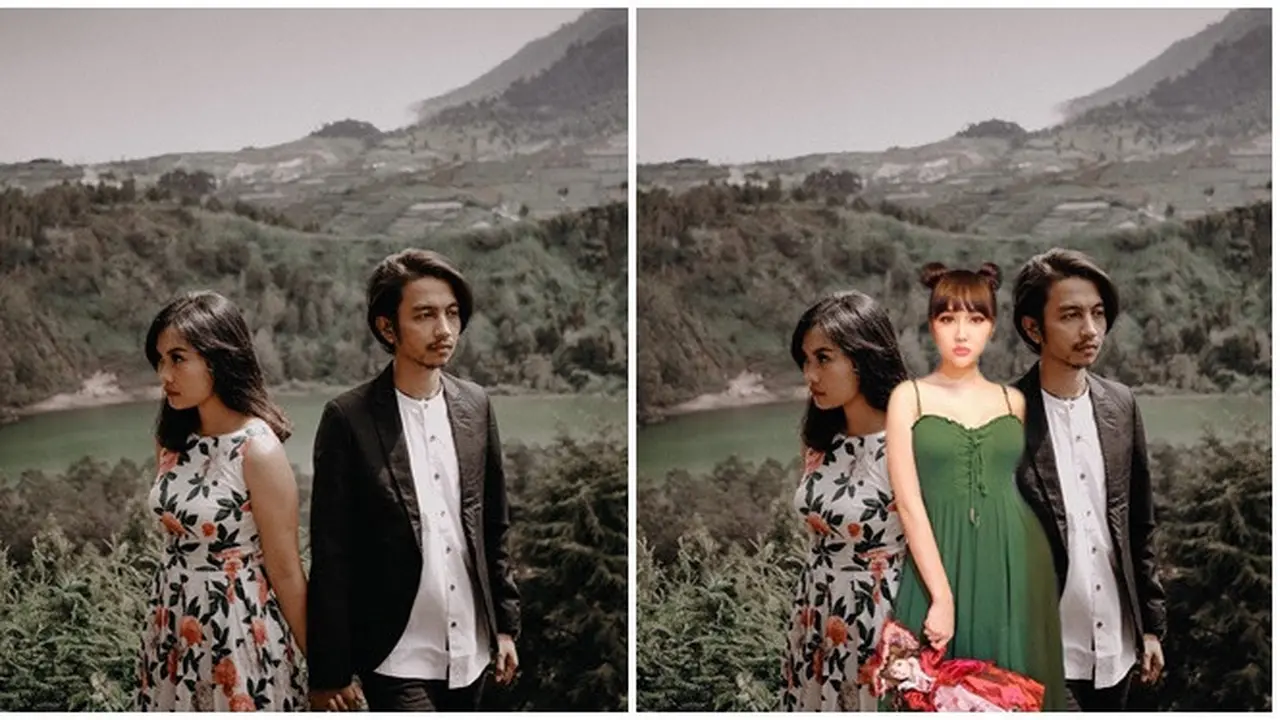 Editan Foto Fiersa Besari Saat Preweding Ini Bikin Susah Nahan Ketawa