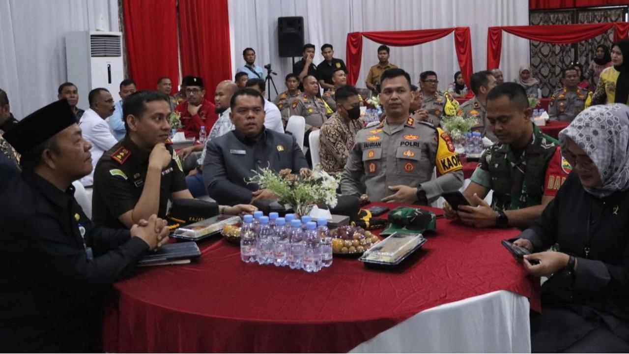 Ciptakan Pilkada Damai, Kapolres Kumpulkan Semua Bakal Calon Bupati Inhu