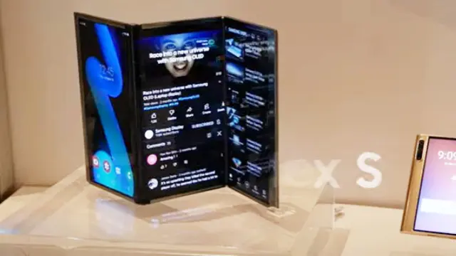 HP Lipat Tiga Samsung Flex S. Credit: Community Samsung