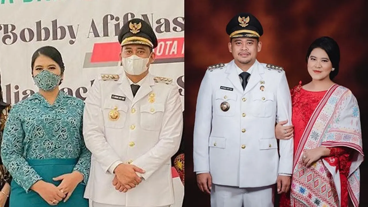 6 Potret Kahiyang Ayu Dampingi Suami Pelantikan Jadi Wali Kota Medan