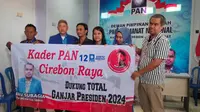 Heru Subagja menyatakan tetap tegak lurus mendukung Ganjar Pranowo sebagai bacapres pada Pemilu 2024. Foto (Liputan6.com / Panji Prayitno)