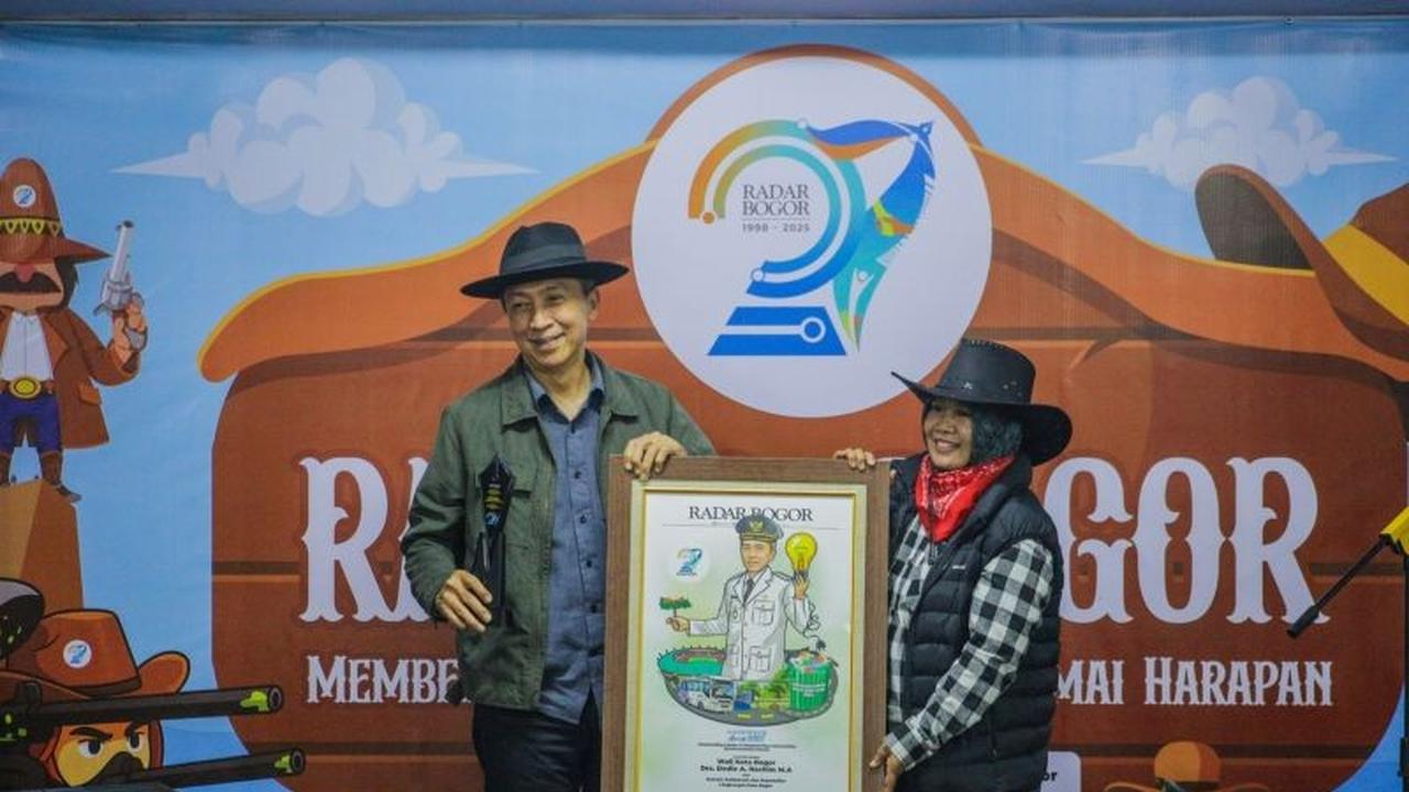 Wali Kota Bogor Dedie A Rachim, 'Koboi' Inovatif yang Peduli Lingkungan: Raih Penghargaan Radar Bogor