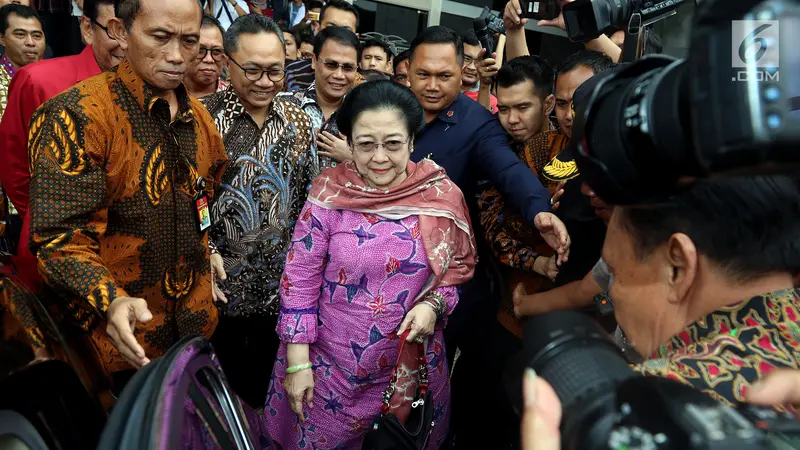 Bahas Pancasila dan UUD 1945, Megawati Temui Pimpinan MPR