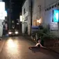 Tidur di jalan jadi fenomena unik di Okinawa, Jepang, belakangan ini (Dok.Instagram/@zarami18/https://www.instagram.com/p/BngEKSUAAXN/?utm_source=ig_embed/Komarudin)