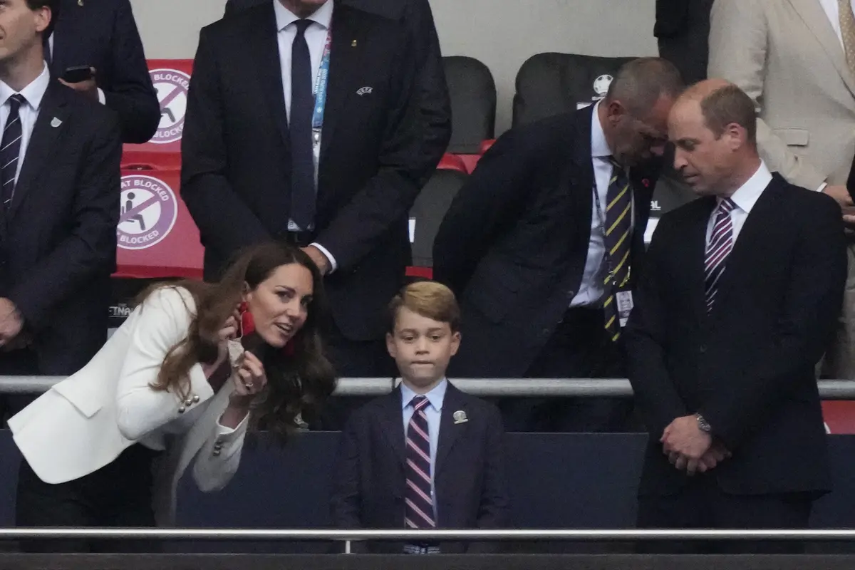 Kate Middleton, Pangeran George dan Pangeran William