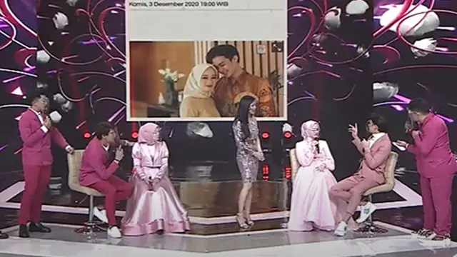5 Momen Pertemuan Lesty Kejora dan Rizky Billar Bareng Dinda Hauw dan Rey Mbayang