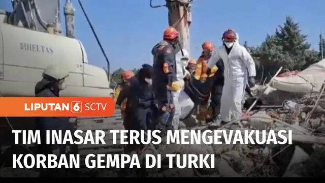 Selama 8 hari beroperasi dalam misi kemanusiaan gempa di Turki, Indonesia Search and Rescue INASAR berhasil mengevakuasi belasan jenazah. Terakhir tim mengevakuasi tiga jenazah dari reruntuhan bangunan di Antakya.