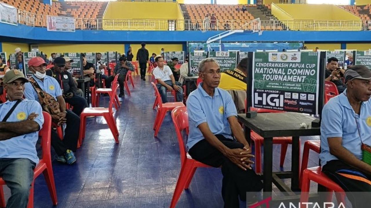 Ribuan Peserta Ramaikan Turnamen Domino Cenderawasih Cup di Jayapura