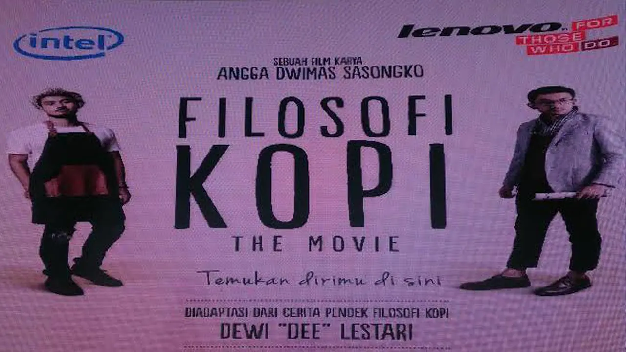 Lenovo & Intel Kompak Dukung Film Filosofi Kopi