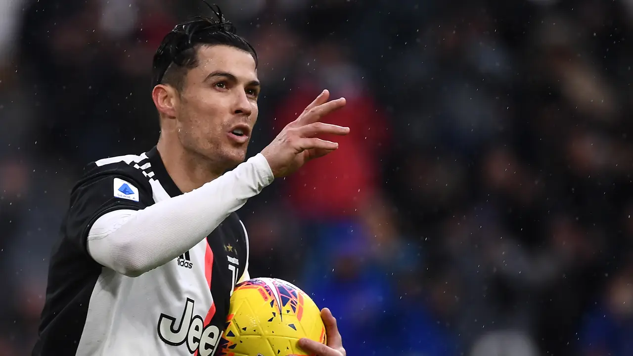 Striker Juventus Cristiano Ronaldo (MARCO BERTORELLO / AFP)