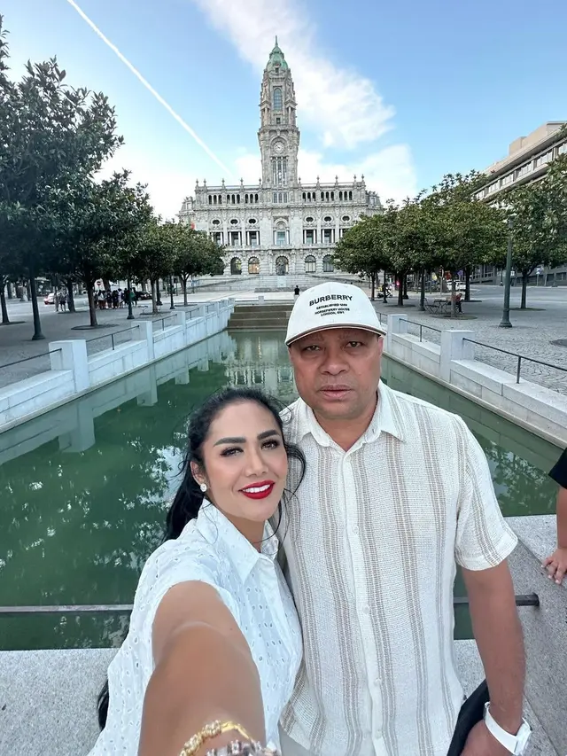 Kris Dayanti jumpa dua anak Raul Lemos di Portugal (foto: instagram krisdayantilemos)