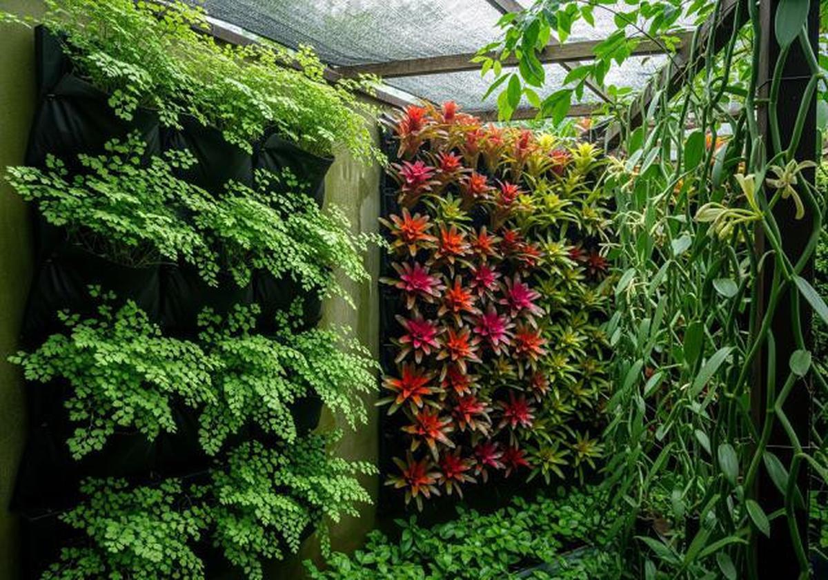 5 Jenis Tanaman yang Cocok untuk Kebun Vertikal Kecil di Lingkungan Tropis Indonesia