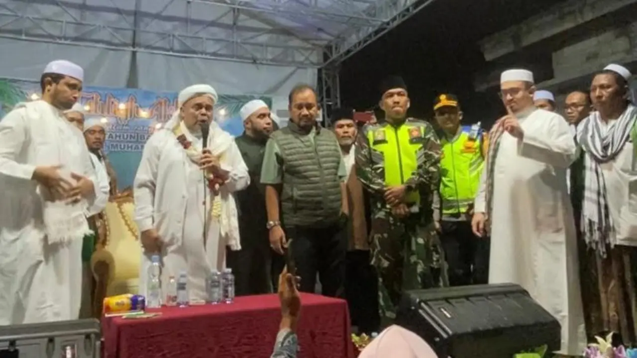 Pengajian Rizieq Shihab di Pemalang, Jawa Tengah. (Foto: Humas Polres Pemalang)