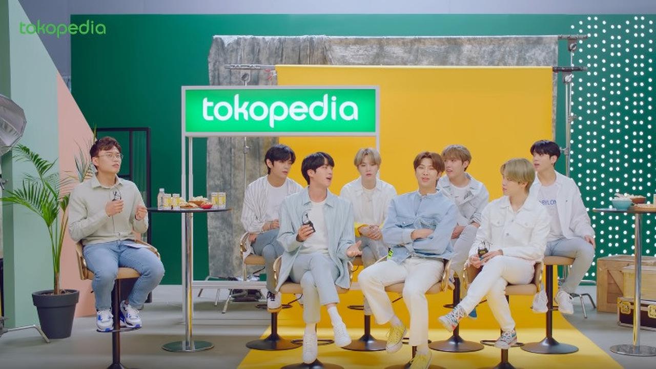 BTS Mencuri Perhatian di Waktu Indonesia Belanja Tokopedia, Makin Meriah oleh Aksi Musisi Lainnya