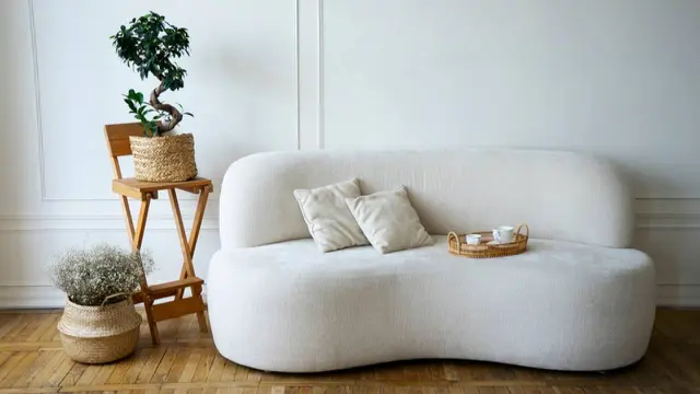 Ilustrasi bantal sofa.