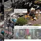 Rekaman 2 orang lain yang terlihat di CCTV dicurigai sebagai jaringan tersangka dalam teror bom Bangkok. (BBC)