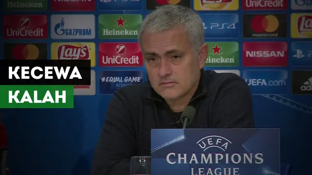 VIDEO: Kekecewaan Mourinho atas Kekalahan Manchester United dari Basel di Liga Champions