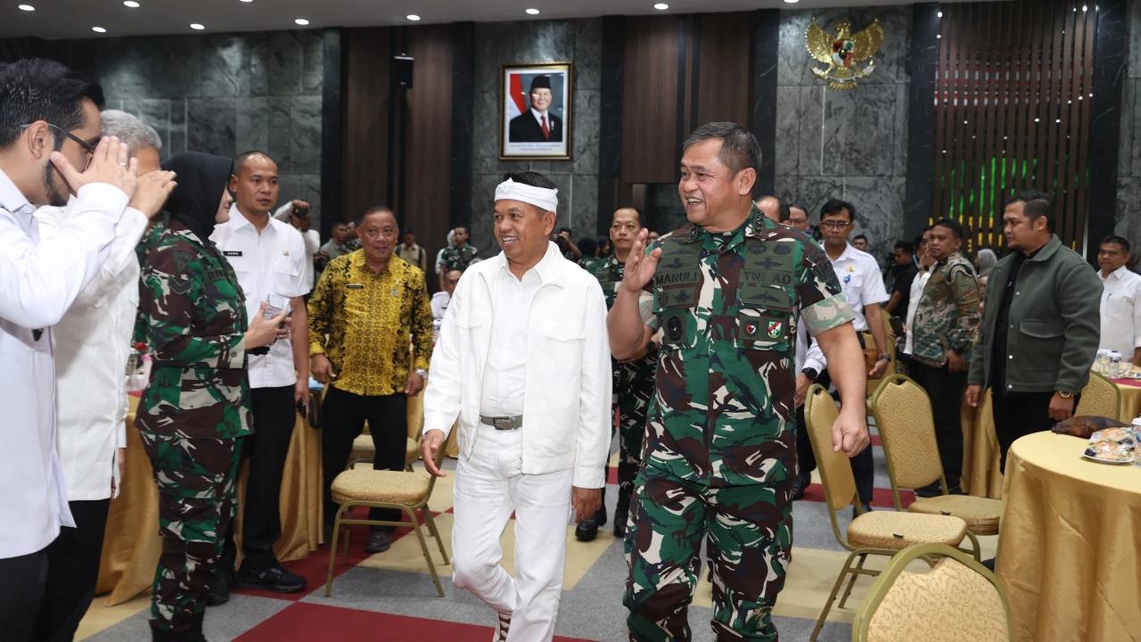 TNI AD dan Pemprov Jabar Satukan Langkah Atasi Sampah dan Antisipasi Kemarau Panjang