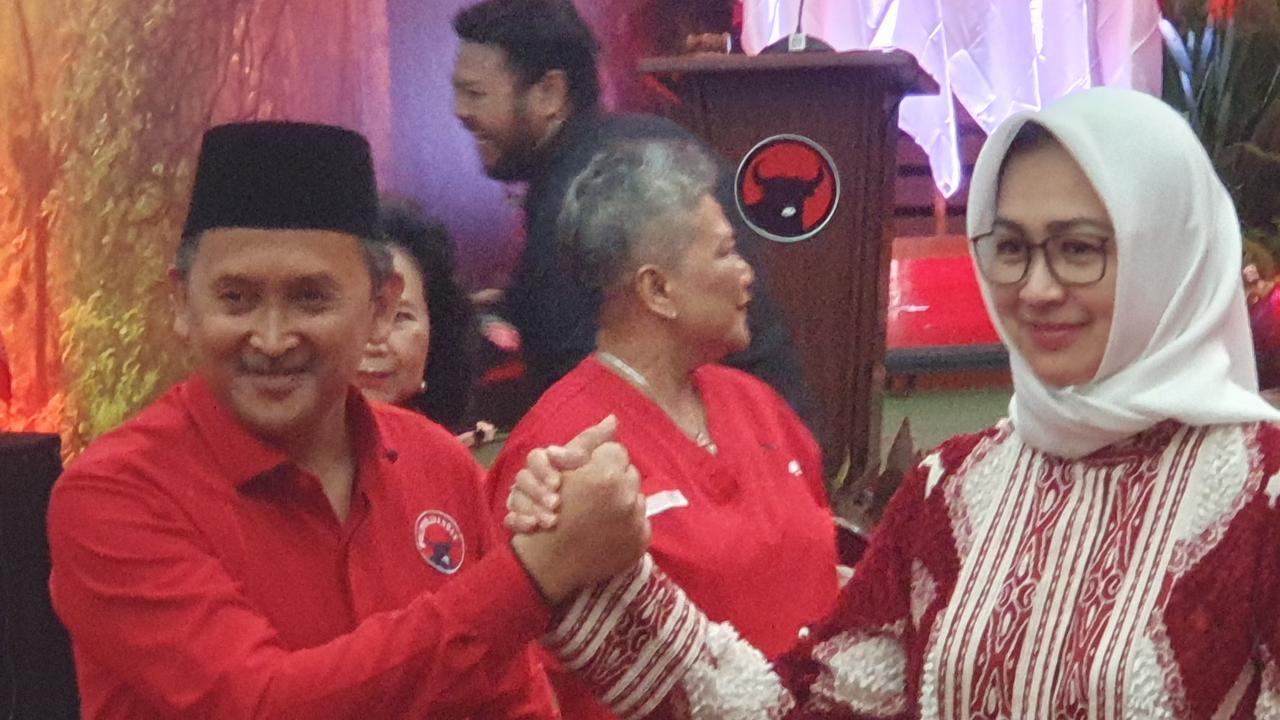 Senyum Semringah Airin Jelang Diumumkan PDIP Diusung Jadi Cagub Banten