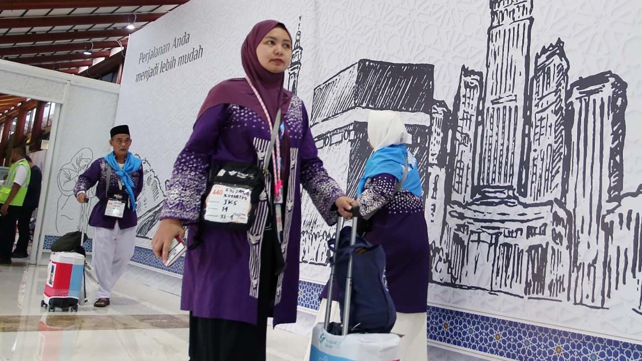 FOTO: Melihat Keberangkatan Jemaah Haji dari Terminal Khusus Haji Bandara Soekarno-Hatta