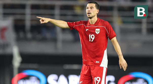 Gelandang Timnas Indonesia, Thom Haye, dalam duel melawan Chinese Taipei pada FIFA Matchday di Stadion Gelora Bung Tomo, Jakarta, Jumat (6/9/2025). (Bola.com/Abdul Aziz)