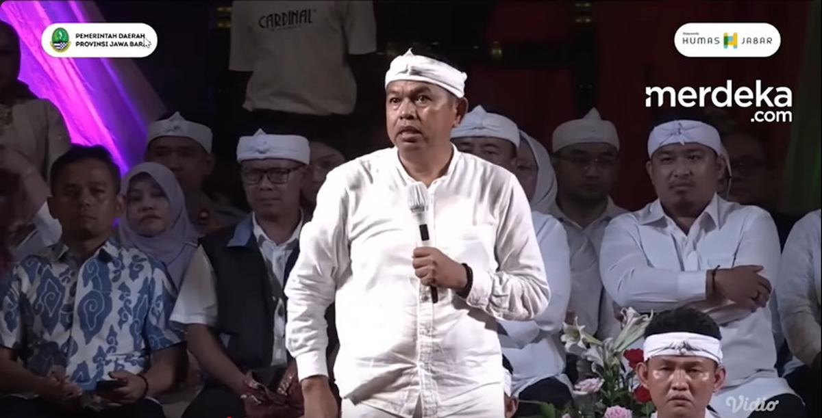 Aura Siliwangi Dedi Mulyadi Keluar, saat ada Acara Tiba-tiba Ngamuk ke Suporter Persikas