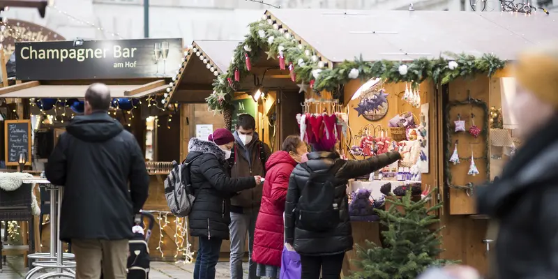 Warga Austria yang Tidak Divaksin Dilarang Masuk Pasar Natal