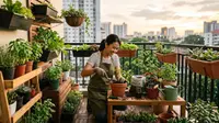 Cara Memulai Berkebun dengan Ruang Terbatas, Trik Cerdas Memaksimalkan Lahan Kecil