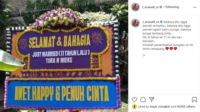 Tora Sudiro - Mieke Amalia (Foto: Instagram/@t_orasudi_ro)