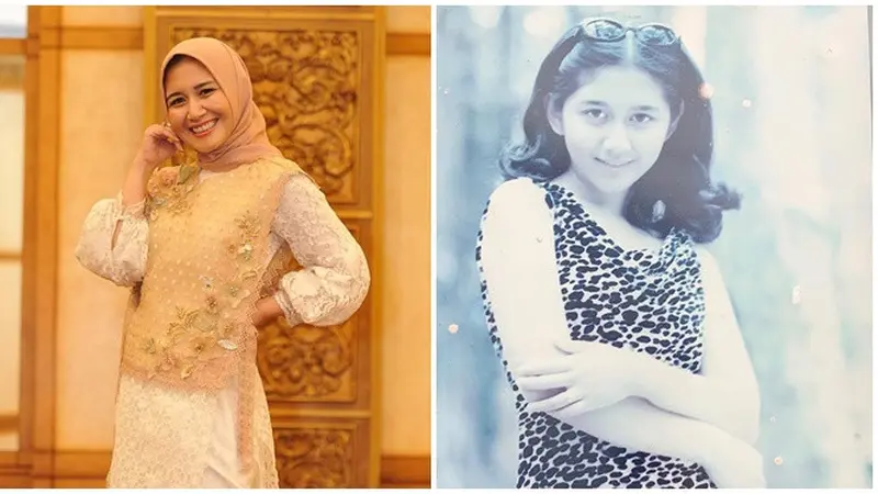 6 Potret Lawas Masa Muda Dine Mutiara Istri Sahrul Gunawan, Disebut Mirip Nike Ardilla