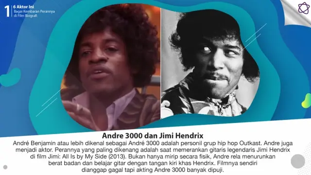 [Bintang] 6 Aktor Ini Bagai Kembaran Perannya di Film Biografi