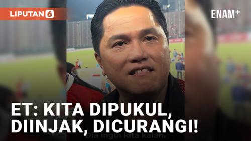 VIDEO: Tekuk Thailand di Final SEA Games 2023, Erick Thohir Puji Habis Timnas Indonesia U-22