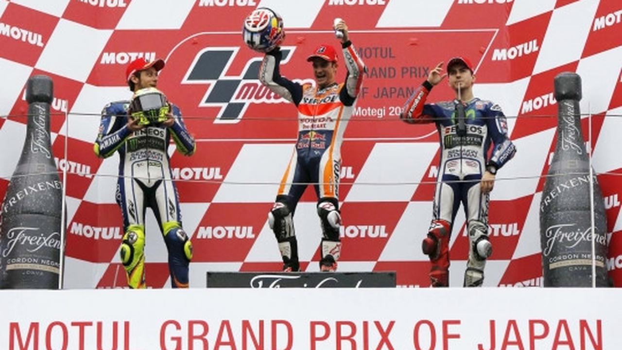 Aksi Dani Pedrosa jadi yang tercepat di sirkuit Motegi