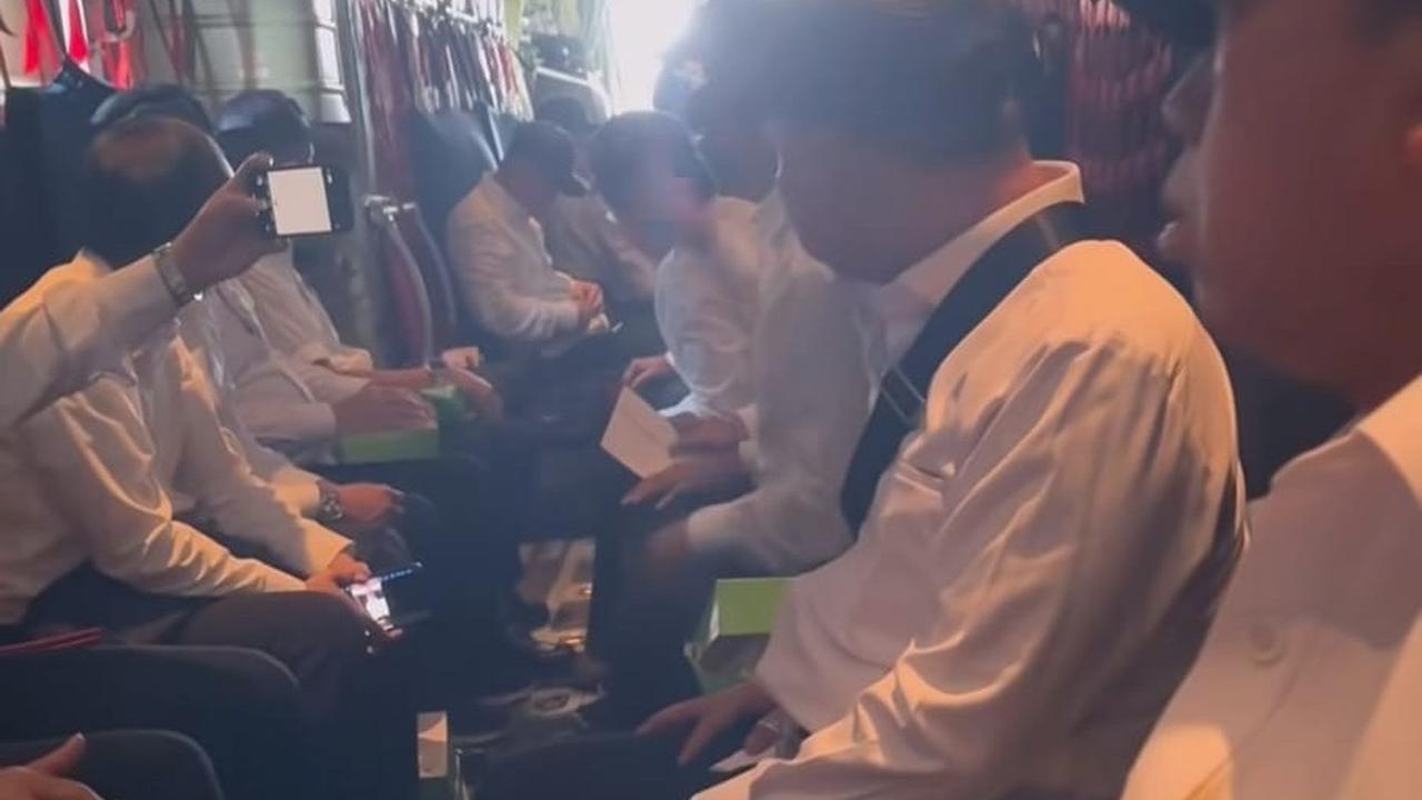 Suasana Menteri Naik Hercules, Nusron Wahid Banyak Zikir sampai Digoda Meutya Hafid