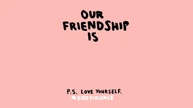 Template #FriendshipDay #EndViolence