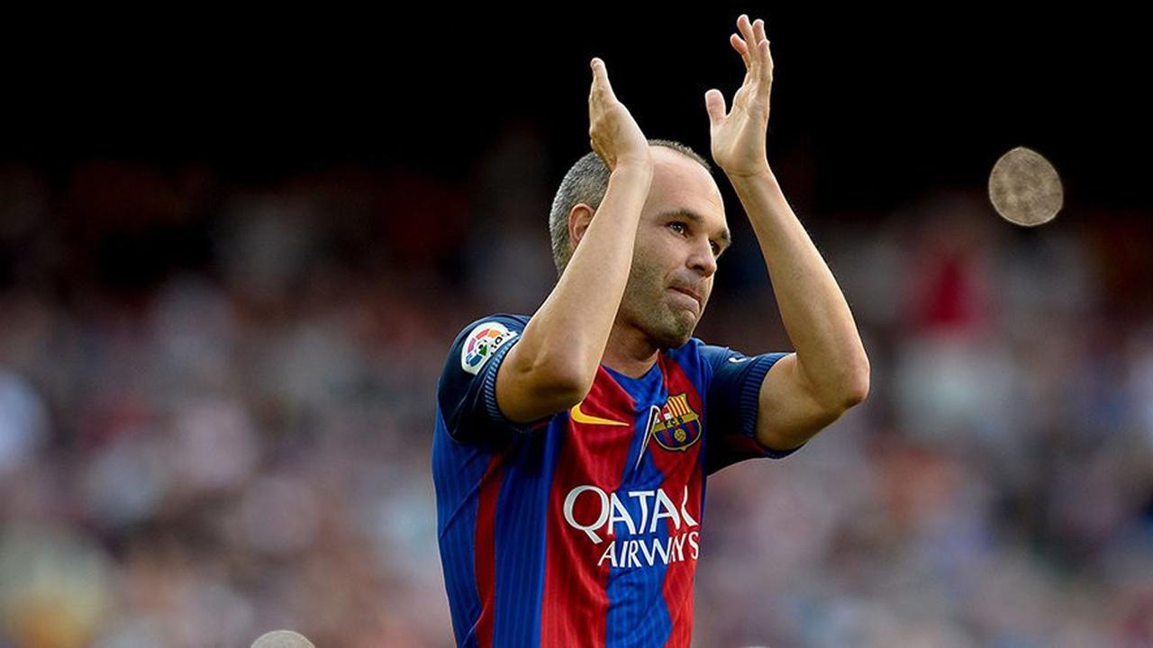 Legenda Barcelona Andres Iniesta Pensiun