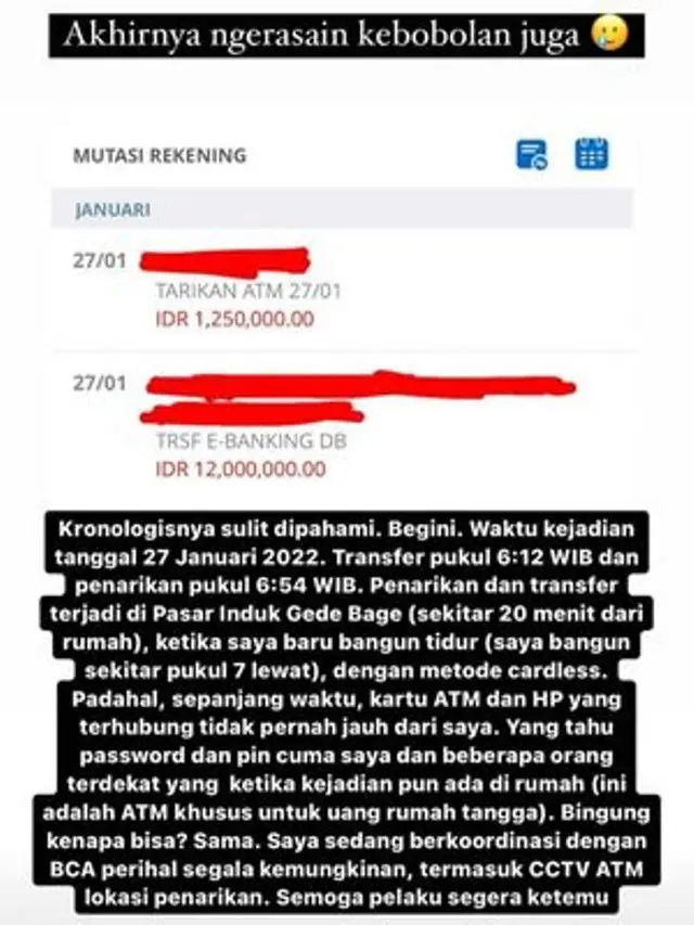 Rekening Fiersa Besari dibobol orang