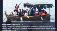 Ketika Menteri Susi Luncurkan Kapal Bambu Laminasi Pertama di Dunia